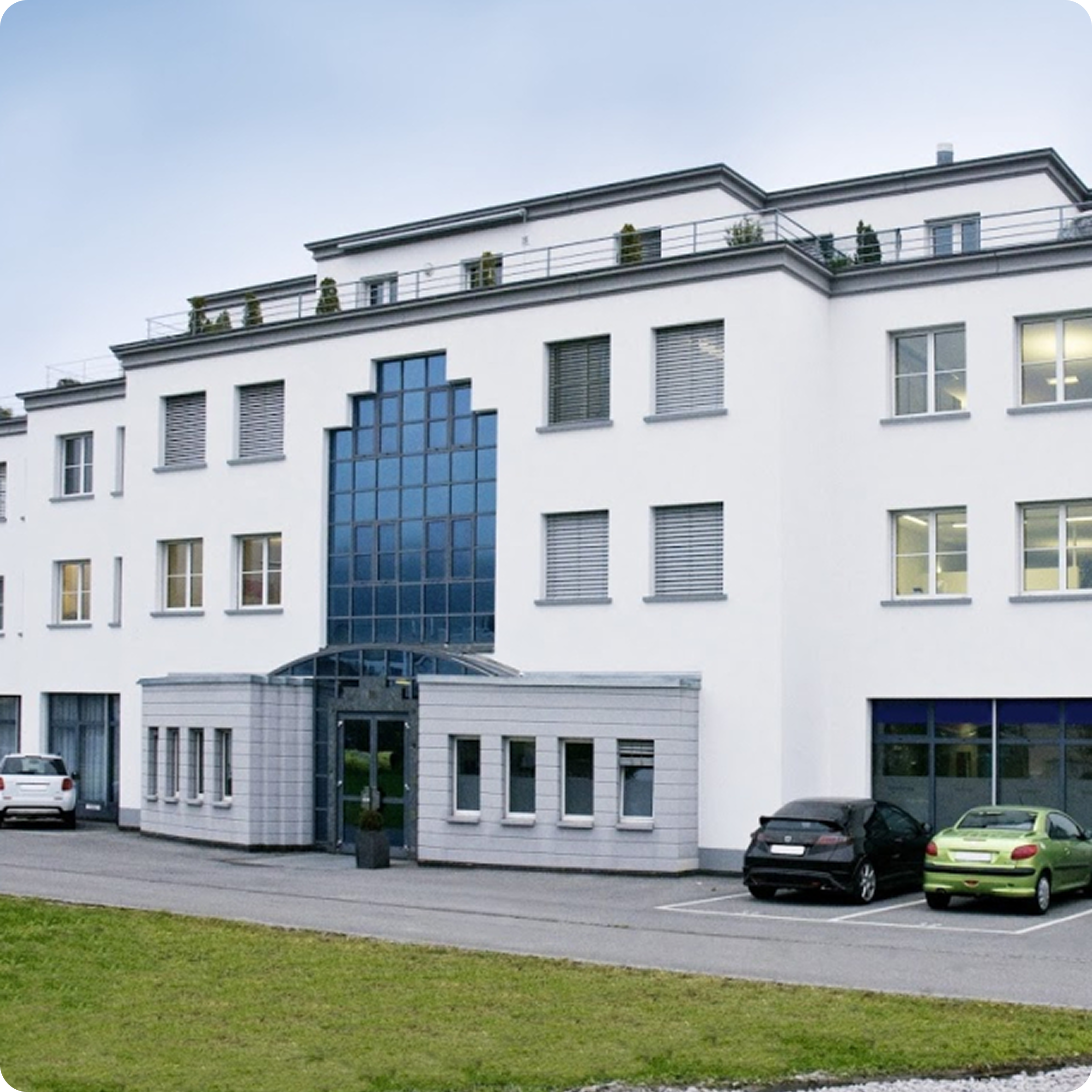 Aussenansicht der Praxis in Widnau